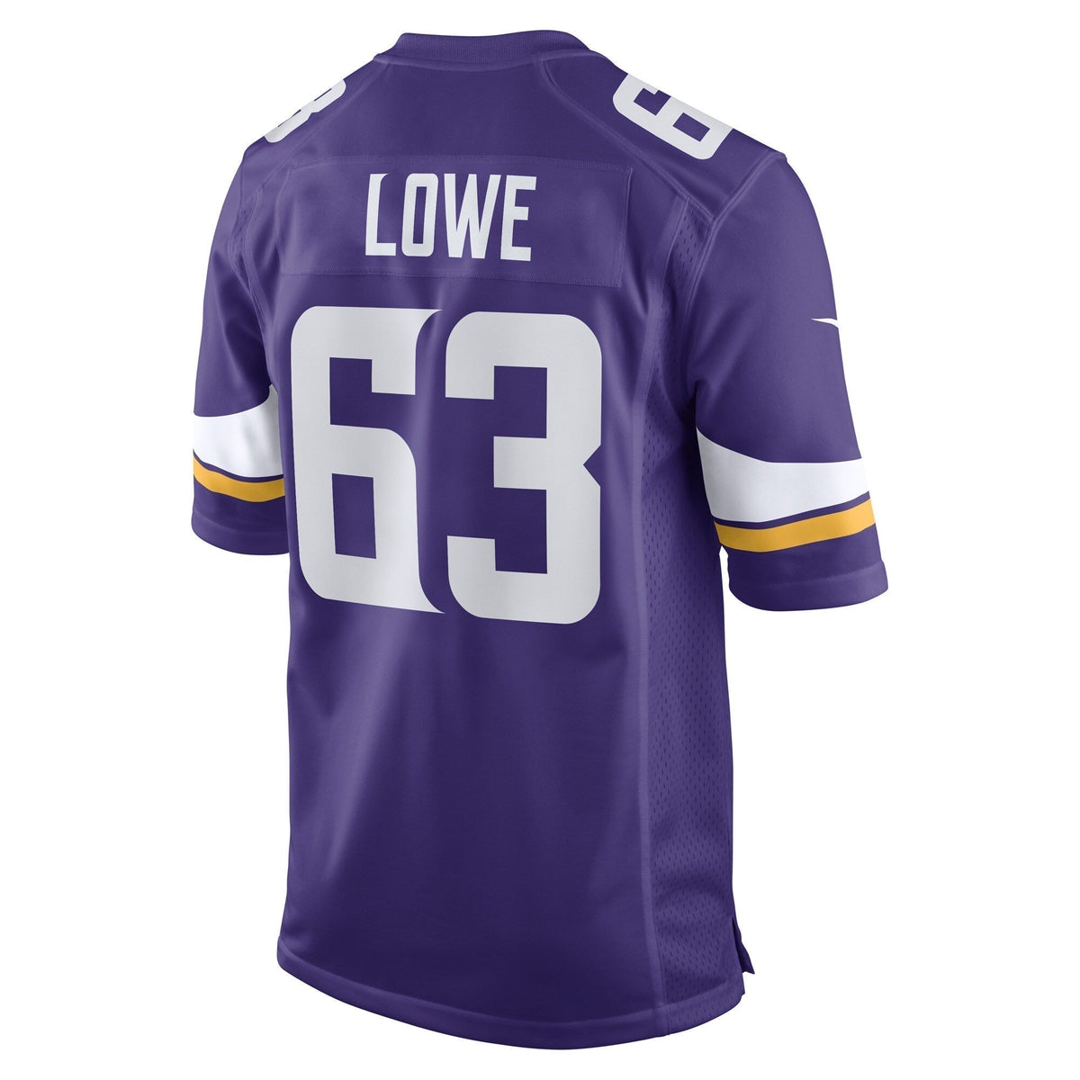 Vederian Lowe Minnesota Vikings  Game   Jersey - Purple