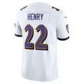 B.Ravens #22 Derrick Henry White Vapor F.U.S.E. Limited Jersey