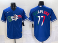 Men's Los Angeles Dodgers Peso Pluma Royal Replica Player Jersey