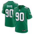 Jordan Davis Philadelphia Eagles  Alternate Game Jersey - Kelly Green