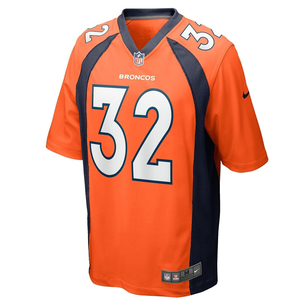 Delarrin Turner-Yell Denver Broncos  Game   Jersey - Orange
