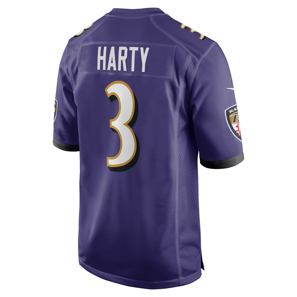 Deonte Harty Baltimore Ravens  Team Game Jersey -  Purple