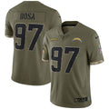 Joey Bosa Los Angeles Chargers  Salute To Service Limited Jersey - Olive