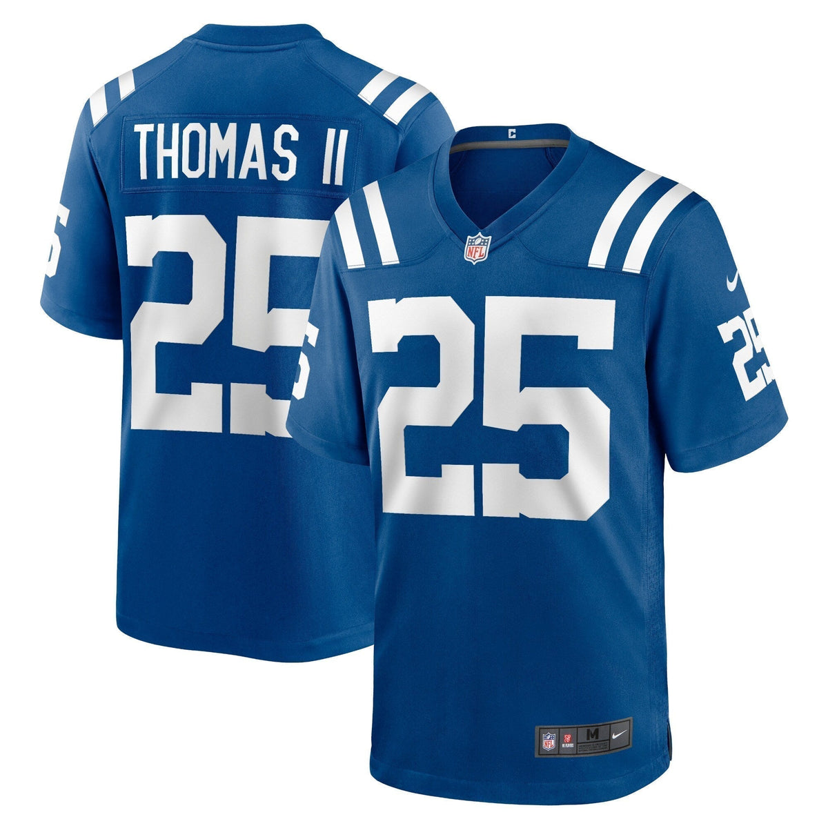 Rodney Thomas II Indianapolis Colts  Game   Jersey - Royal