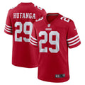 Talanoa Hufanga San Francisco 49ers  Game   Jersey - Scarlet