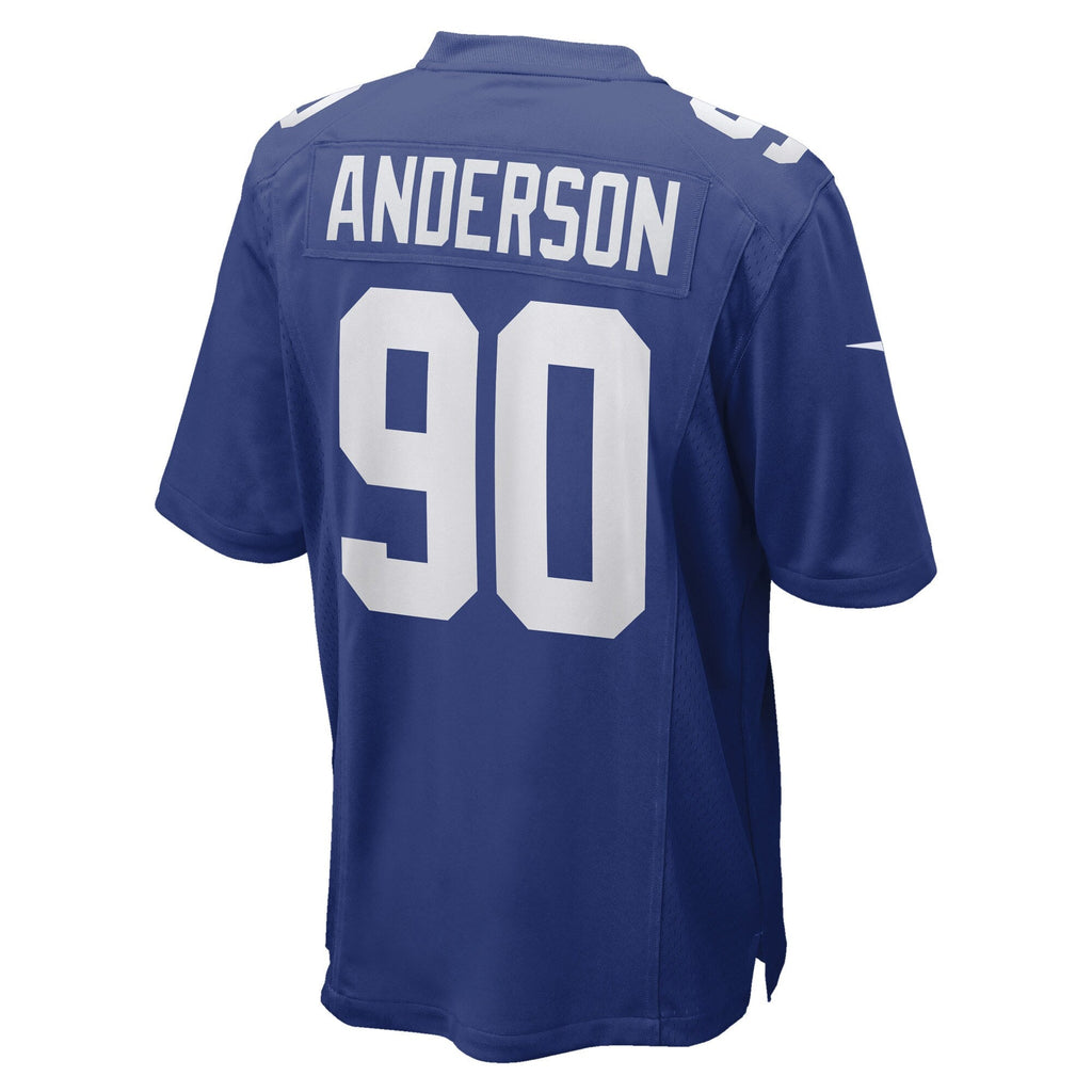 Ryder Anderson New York Giants  Game   Jersey - Royal