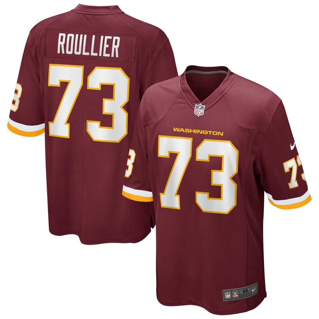 Chase Roullier Washington Football Team  Game   Jersey - Burgundy