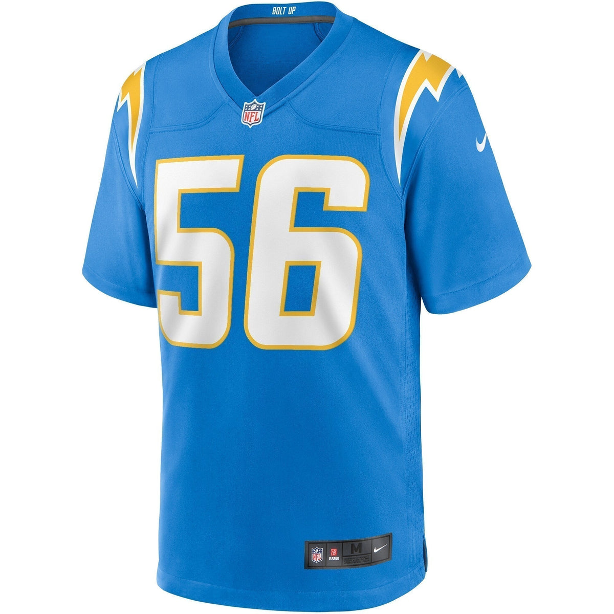 Shawne Merriman Los Angeles Chargers  Game Retired   Jersey - Powder Blue