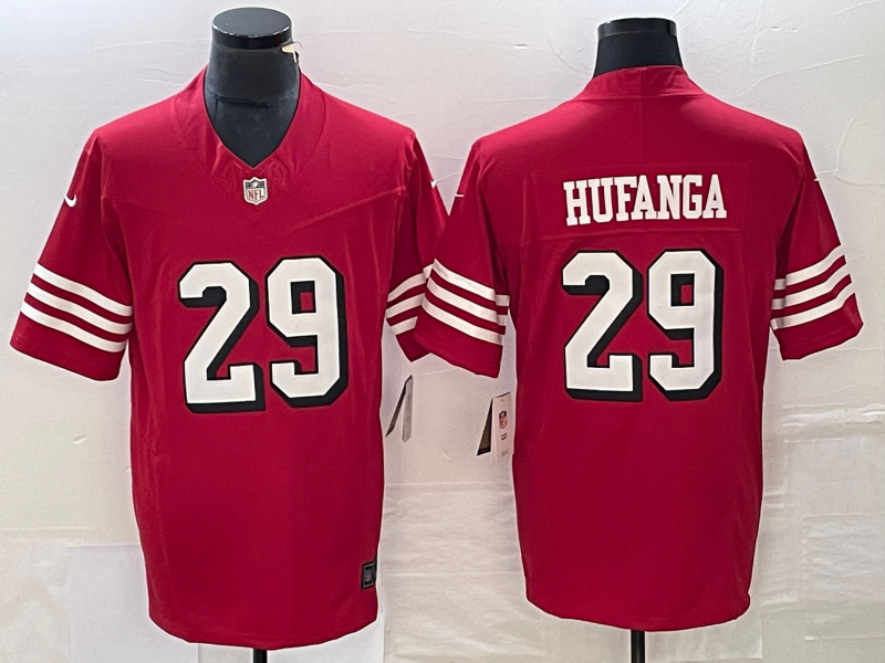 Men's San Francisco 49ers Talanoa Hufanga Red Game Jersey