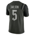 NY.Jets #5 Garrett Wilson Gotham Green 2025 Rivalries Collection Limited Jersey