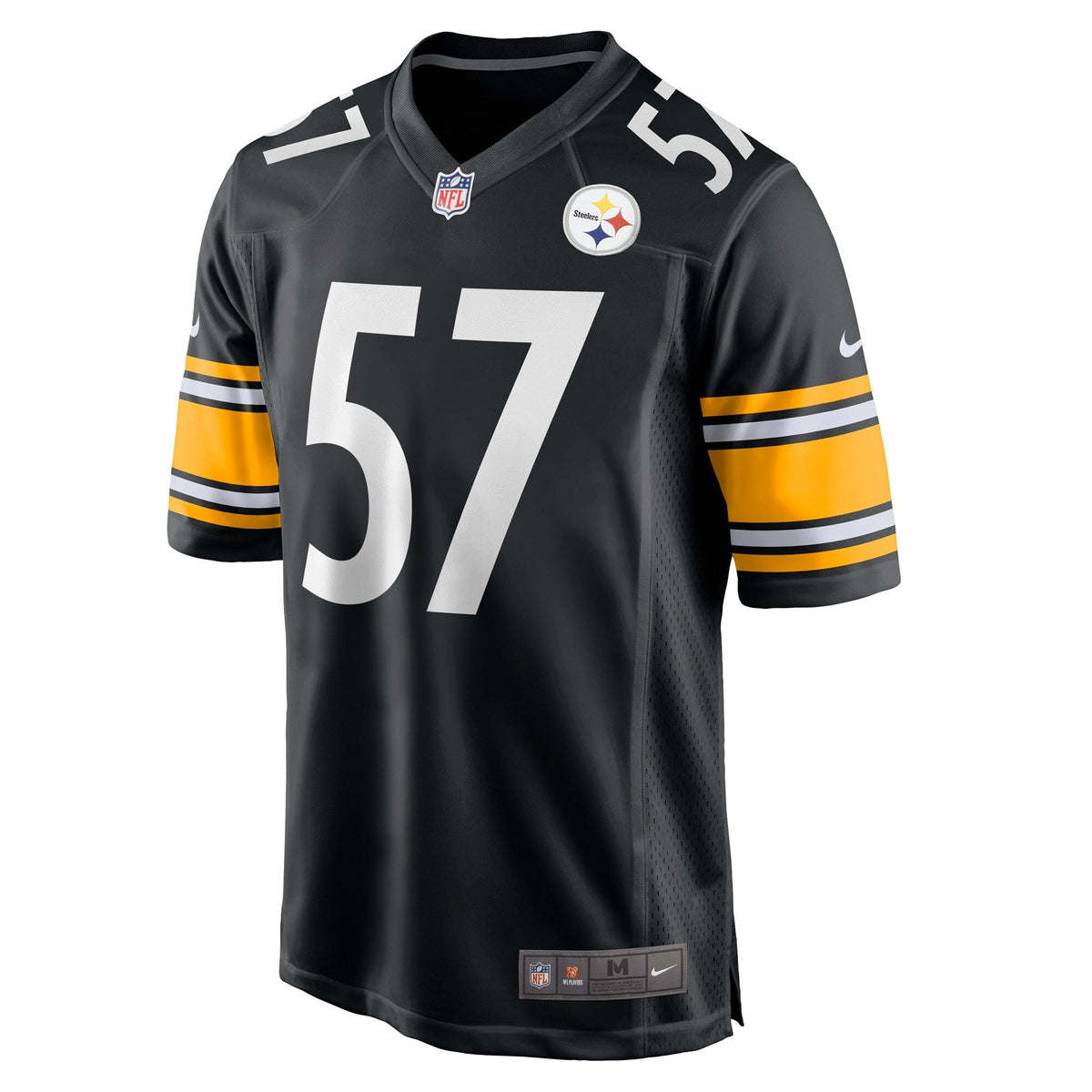 Montravius Adams Pittsburgh Steelers  Game   Jersey - Black