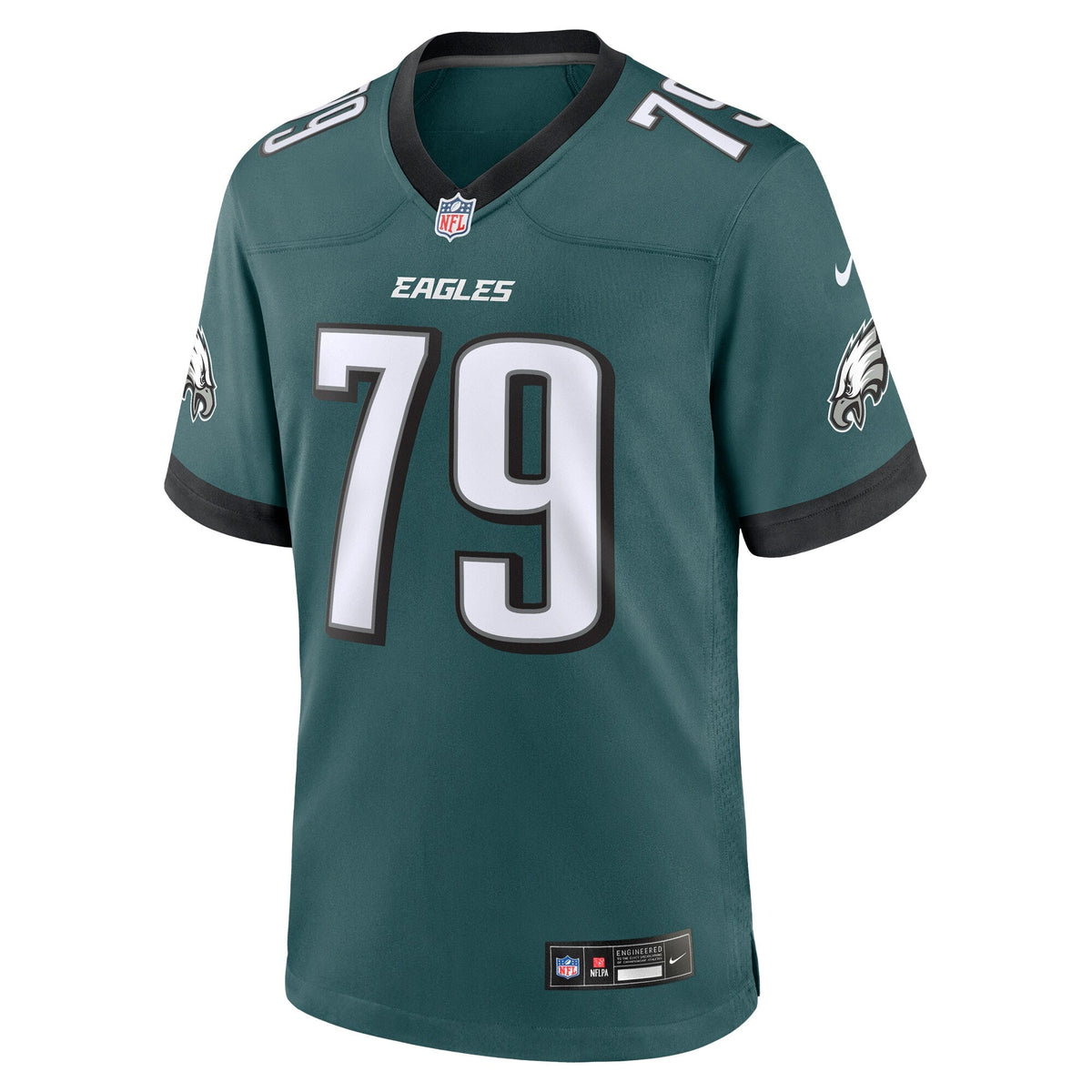 Lecitus Smith Philadelphia Eagles   Game Jersey - Midnight Green