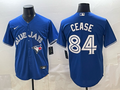 Men's Toronto Blue Jays Dylan Cease #84 Rush Blue Alternate Replica Jersey