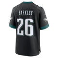 P.Eagles #26 Saquon Barkley Black Alternate Game Jersey