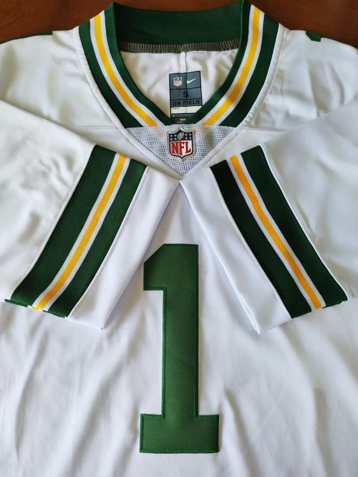 Men's Green Bay Packers Matthew Golden  Jersey -  White
