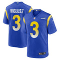 Sam Wiglusz Los Angeles Rams  Game Jersey -  Royal