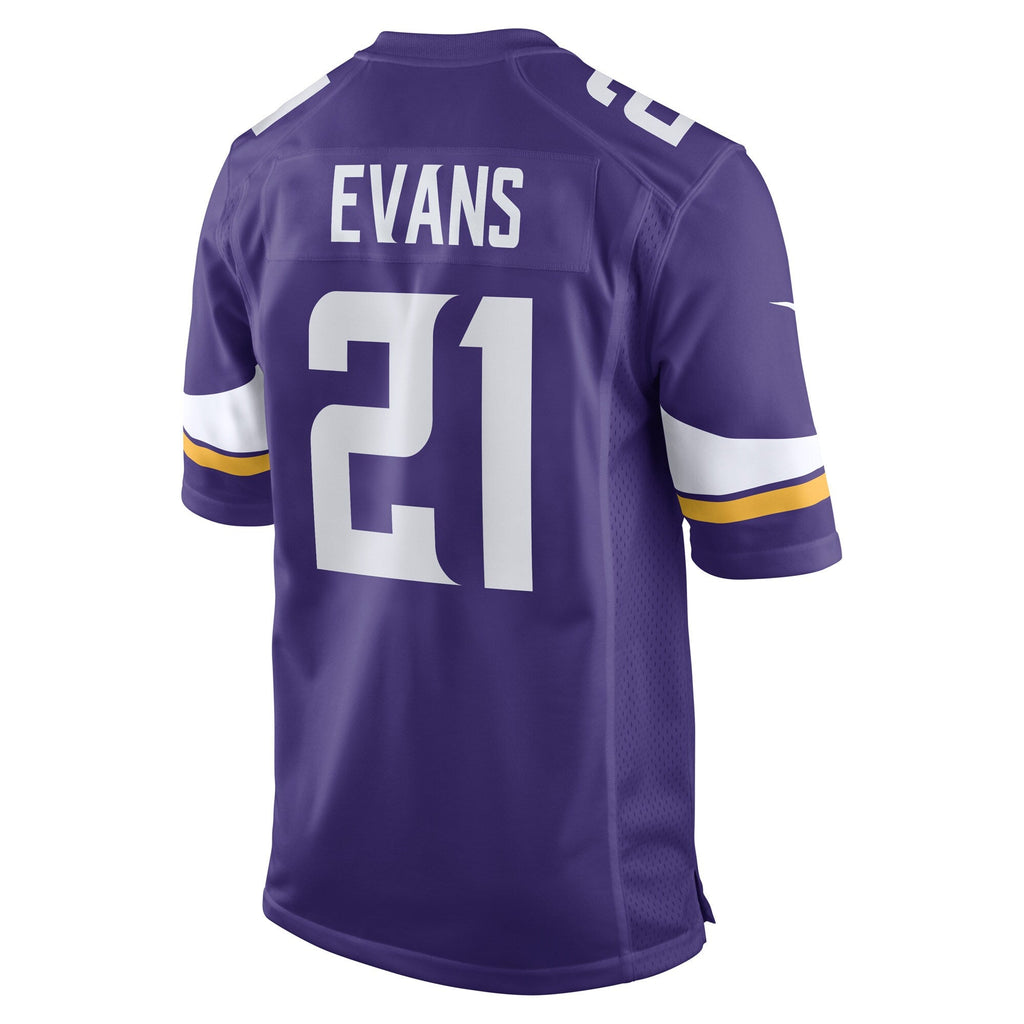 Akayleb Evans Minnesota Vikings  Game   Jersey - Purple