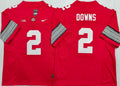 Men's Ohio State Buckeyes Caleb Downs #2 Red Player Jersey