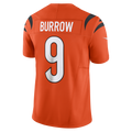 C.Bengals #9 Joe Burrow Orange Legend Player Performance Top Jersey