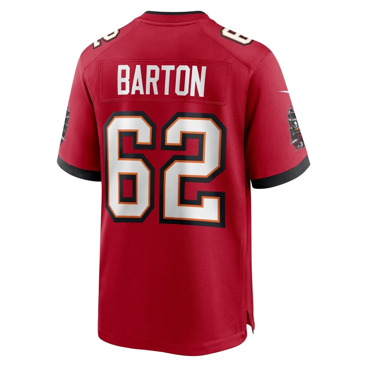 Graham Barton Tampa Bay Buccaneers  2024 NFL Draft First Round Pick   Game Jersey - Red