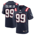 Jamie Collins Sr. New England Patriots  Home Game   Jersey - Navy
