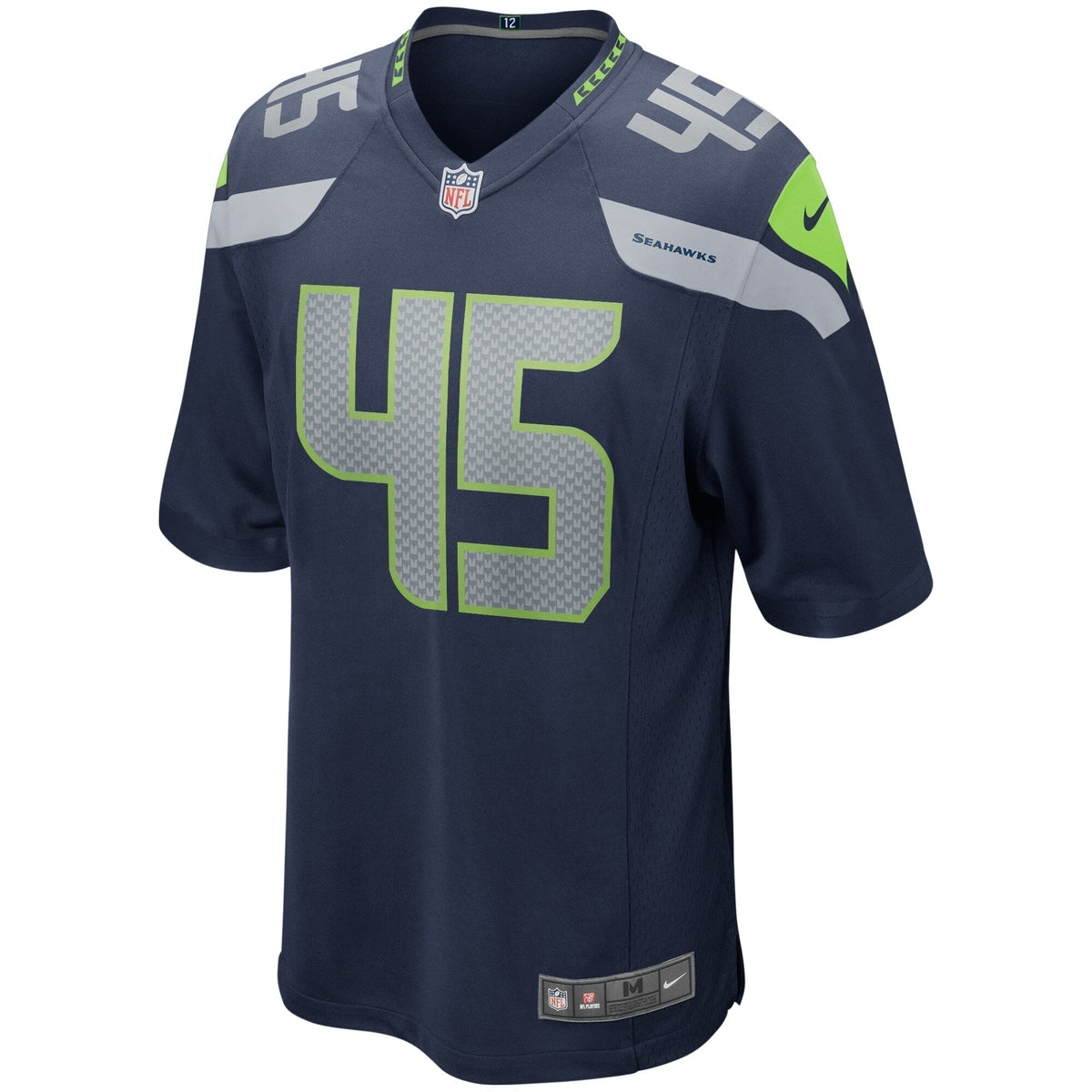 Kenny Easley Seattle Seahawks  Game Retired   Jersey - College Navy