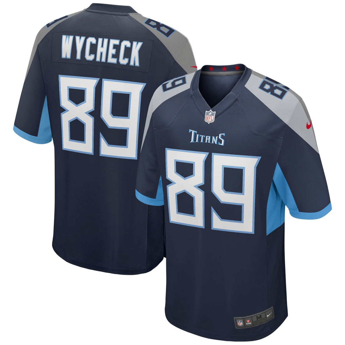 Frank Wycheck Tennessee Titans  Game Retired   Jersey - Navy