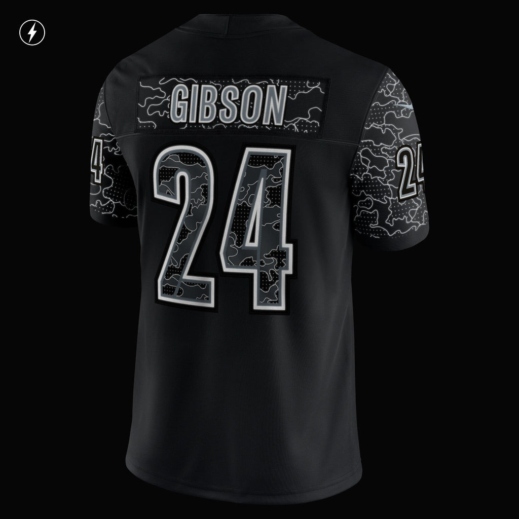 Antonio Gibson Washington Commanders  RFLCTV Limited Jersey - Black