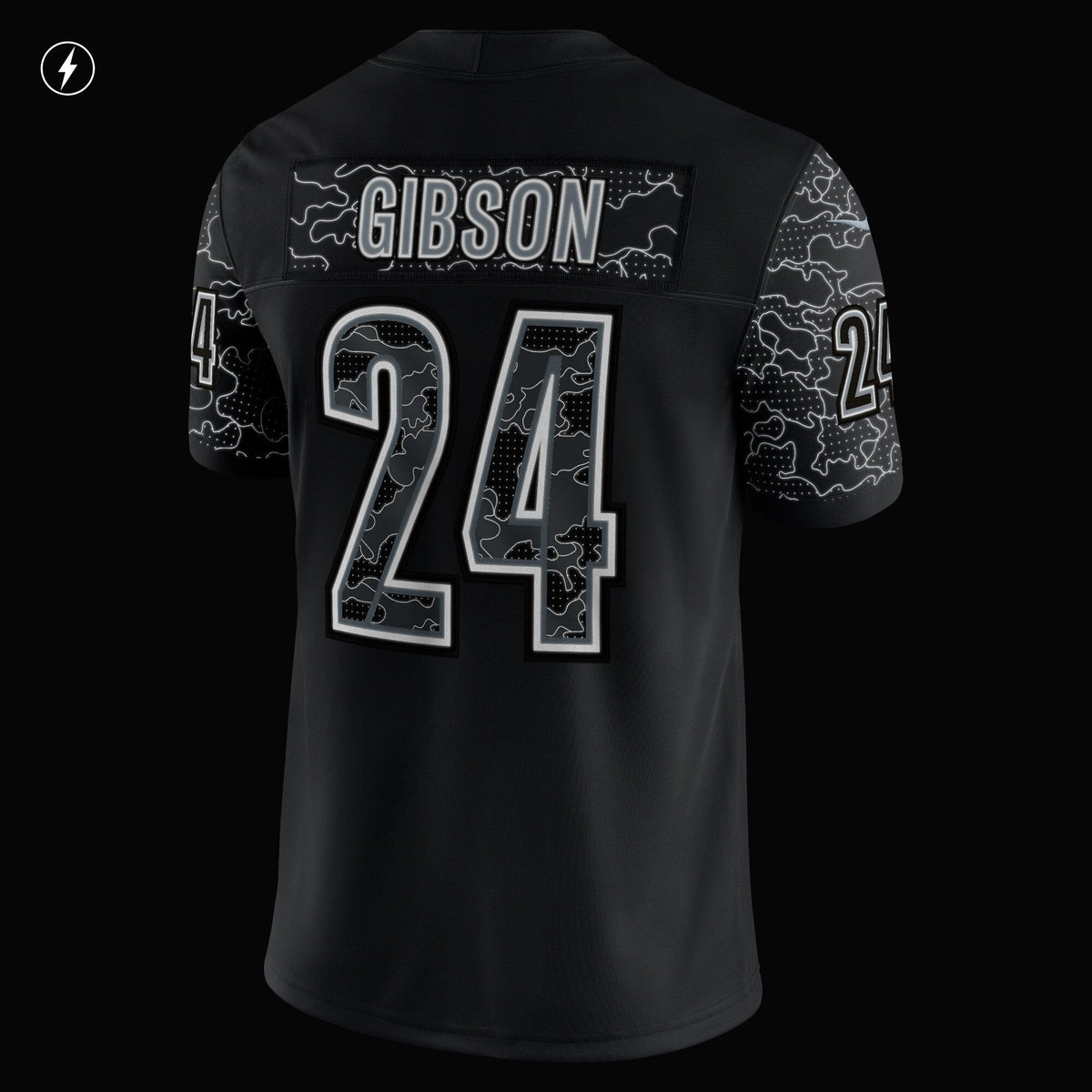 Antonio Gibson Washington Commanders  RFLCTV Limited Jersey - Black