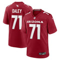 Dennis Daley Arizona Cardinals  Game   Jersey - Cardinal