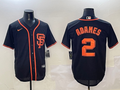 Men's San Francisco Giants Willy Adames Black Replica Player Jersey