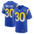 Josh Wallace Los Angeles Rams  Game Jersey -  Royal