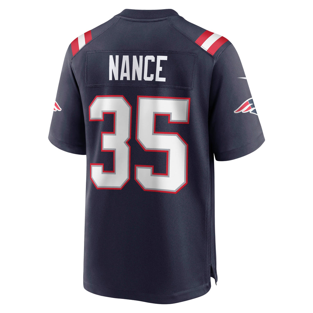 Jim Nance New England Patriots  Retired   Jersey - Navy