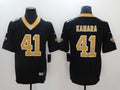 Men's New Orleans Saints Alvin Kamara Black Game Jersey