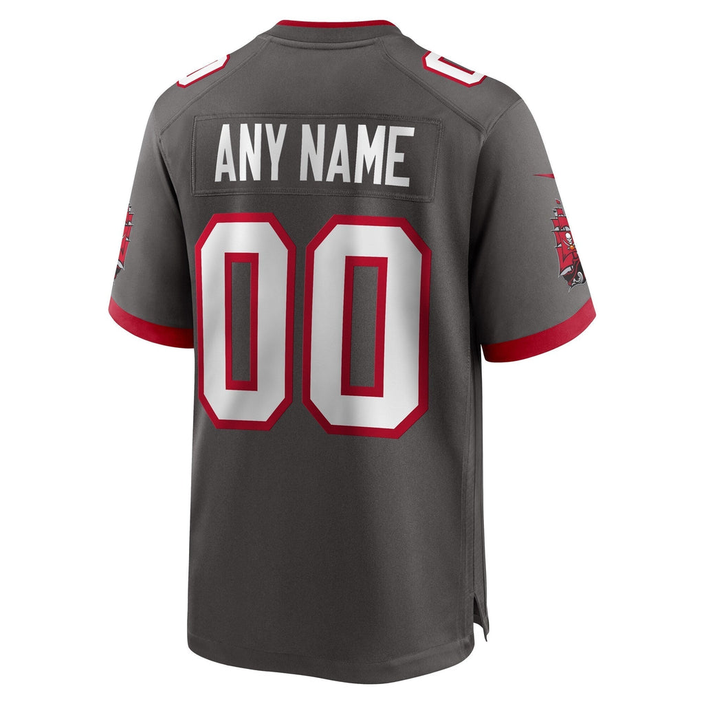Tampa Bay Buccaneers  Alternate Custom Game Jersey - Pewter
