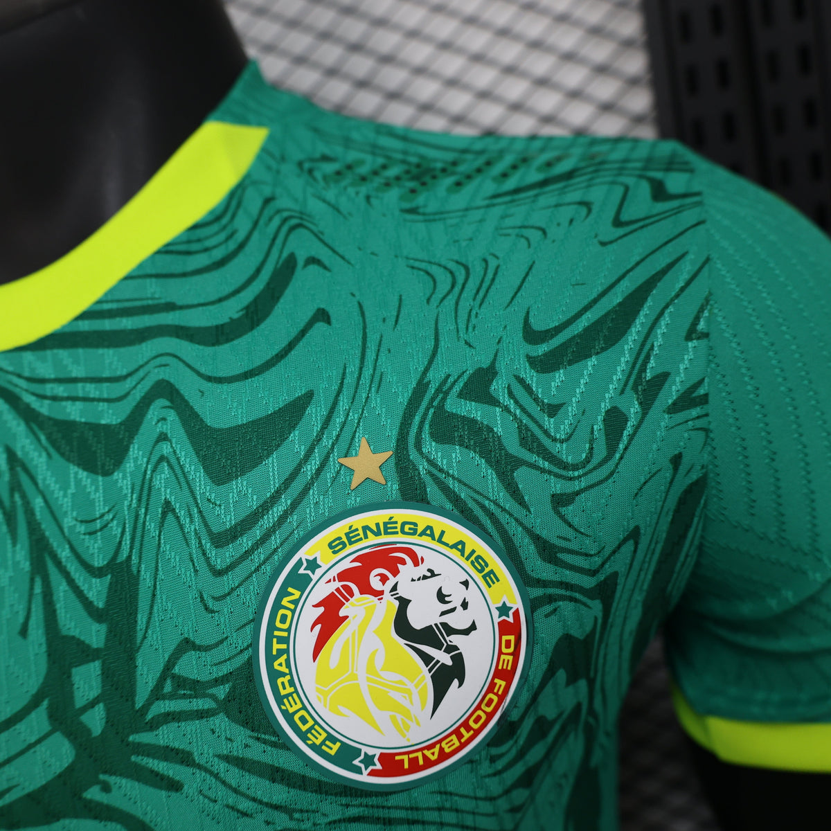 2026 Perforated Senegal Home Player Version Jersey