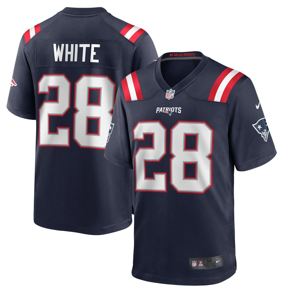 James White New England Patriots  Game   Jersey - Navy