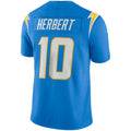 LA.Chargers #10 Justin Herbert Powder Blue Vapor Limited Jersey
