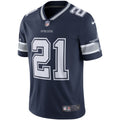 Dallas Cowboys Ezekiel Elliott Navy Vapor Limited Jersey