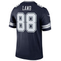 D.Cowboys #88 CeeDee Lamb Navy Legend Player Performance Top Jersey
