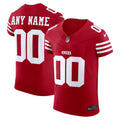 Men's  Scarlet San Francisco 49ers Vapor F.U.S.E. Elite Custom Jersey