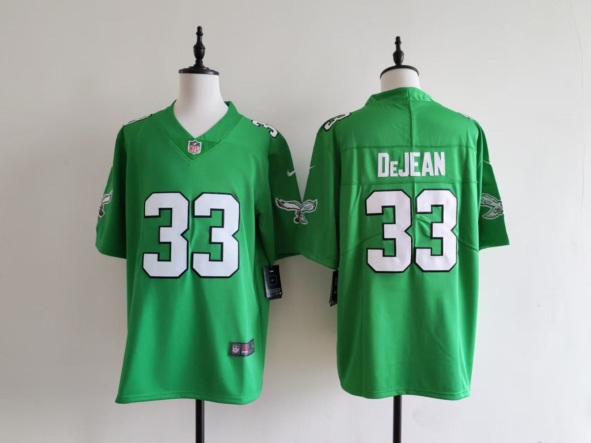 Men's Philadelphia Eagles Cooper DeJean  Jersey-green