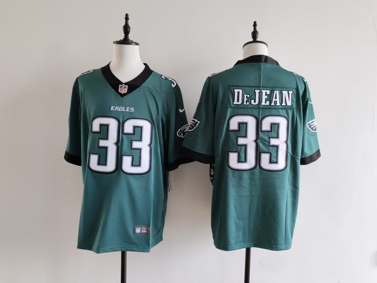 Men's Philadelphia Eagles Cooper DeJean  Jersey-Midnight Green