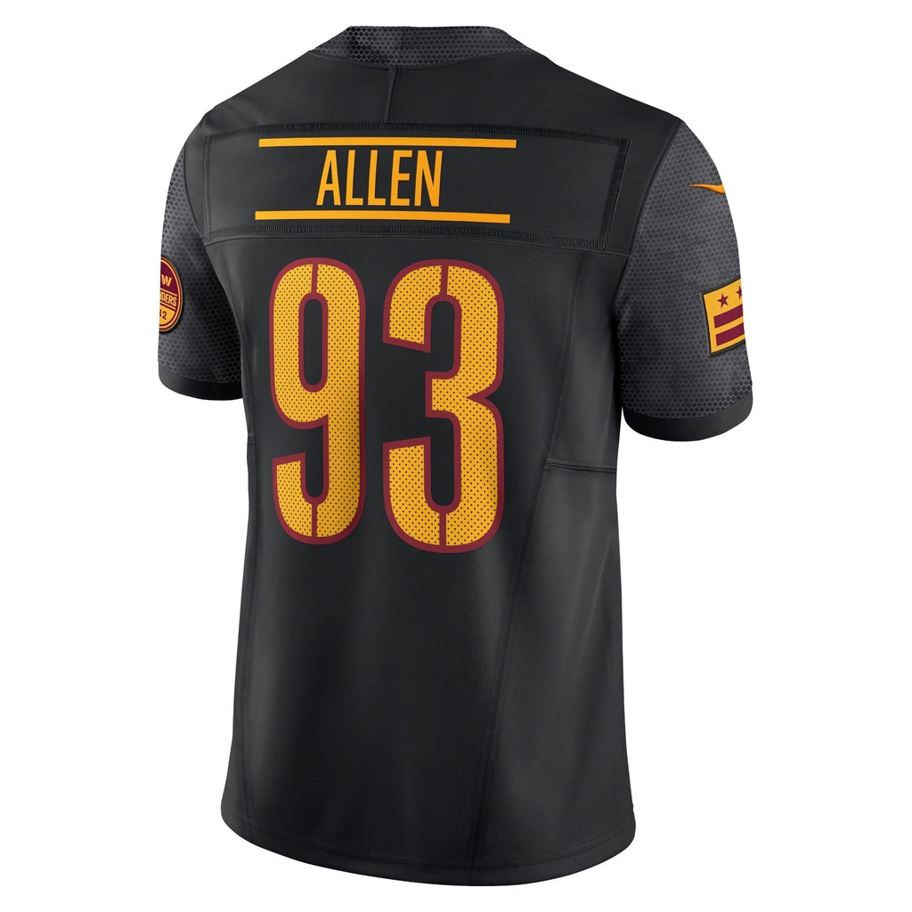Jonathan Allen Washington Commanders  Alternate Vapor F.U.S.E. Limited Jersey - Black