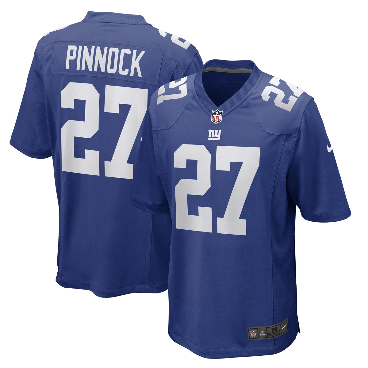 Jason Pinnock New York Giants  Game   Jersey - Royal