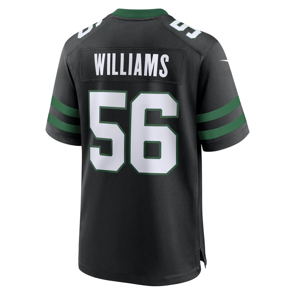 Quincy Williams New York Jets  Alternate Game Jersey - Legacy Black