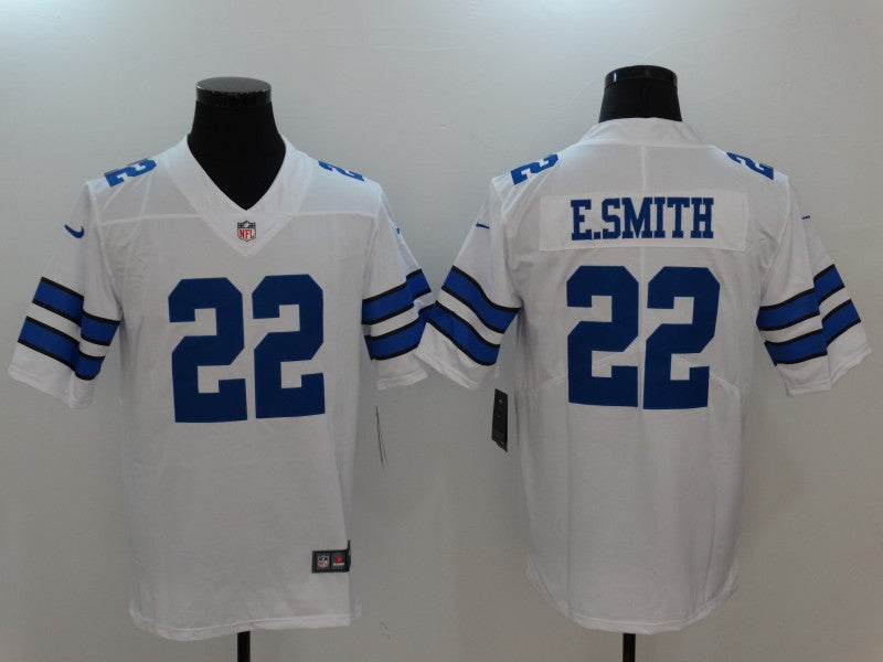 Men's Dallas Cowboys Emmitt Smith White Limited Game Jersey