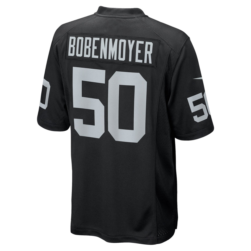 Jacob Bobenmoyer Las Vegas Raiders  Game   Jersey - Black