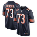 Chicago Bears Jonah Jackson Navy Team Game Jersey