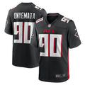 David Onyemata Atlanta Falcons  Game   Jersey - Black